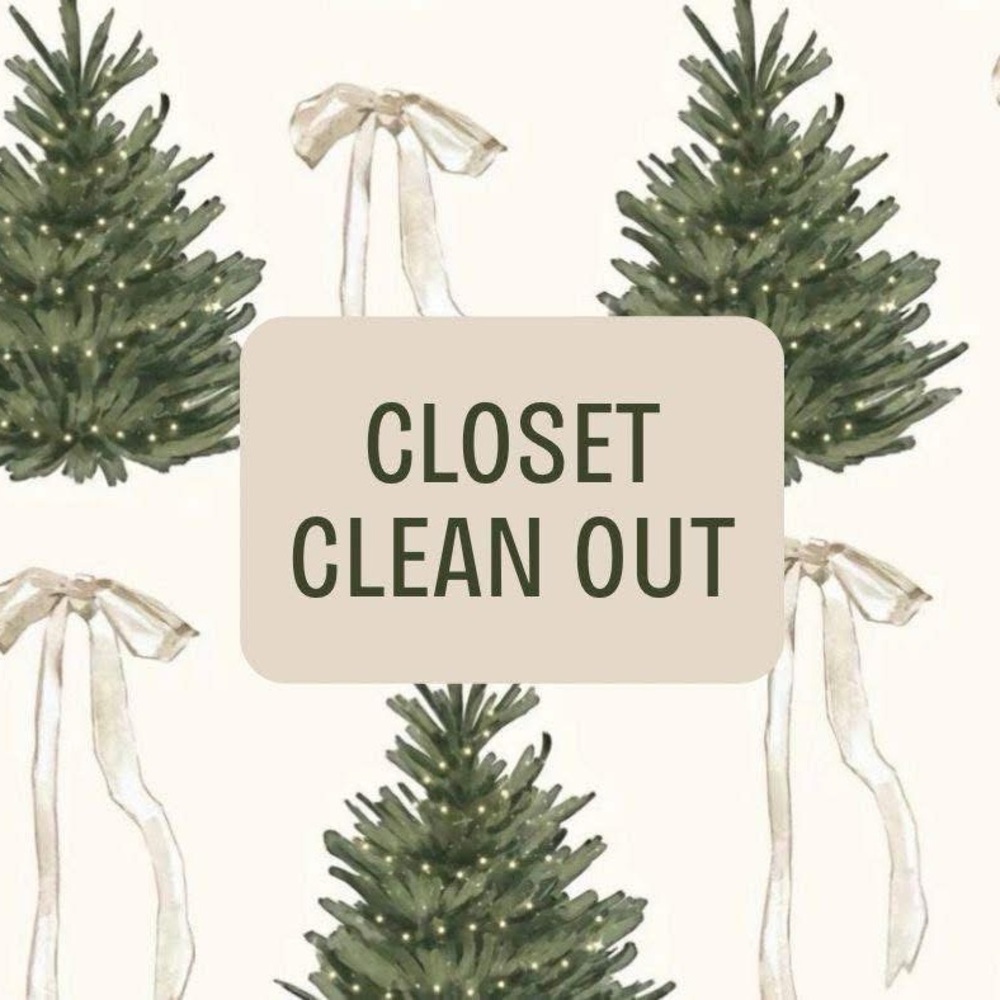 Closet clear out! Shipping all items same or next day! 🥳